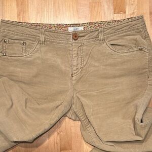 So brand Tan Corduroy Pants